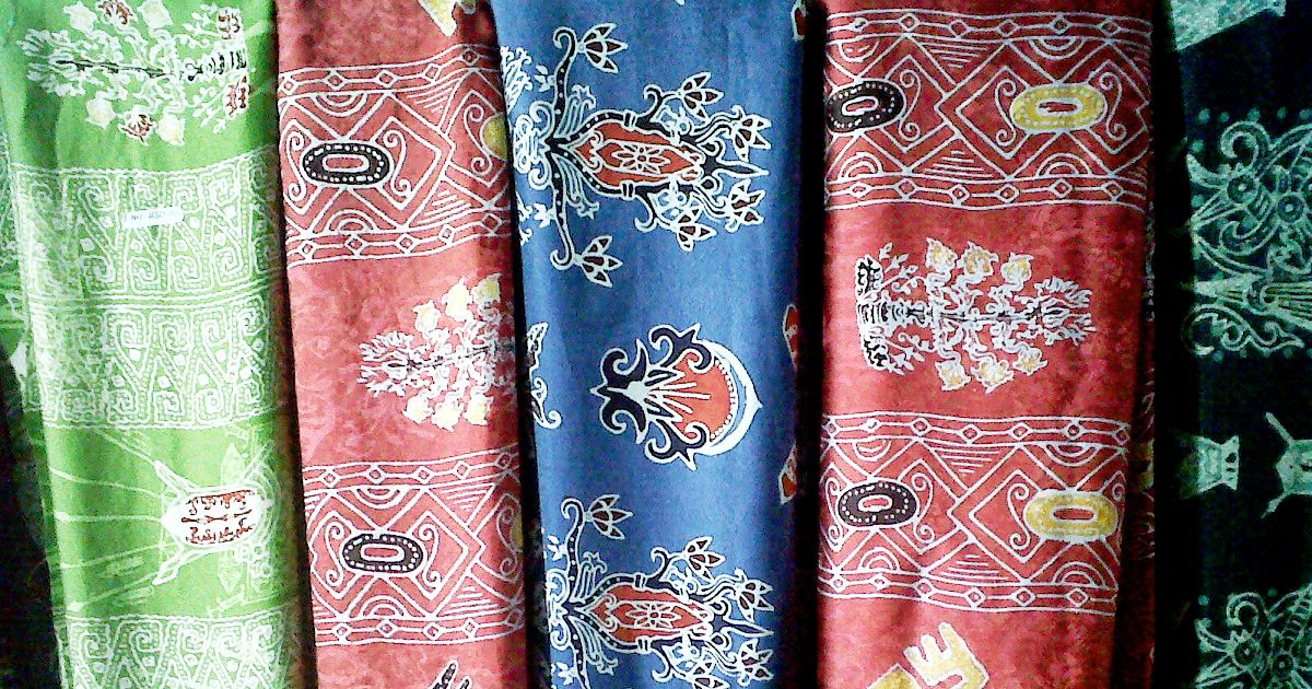 Benang Bintik Batik Khas Dayak Kalimantan Tengah