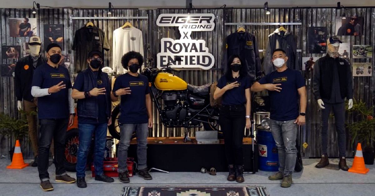 Kolaborasi EIGER Dan Royal Enfield Luncurkan Koleksi Riding