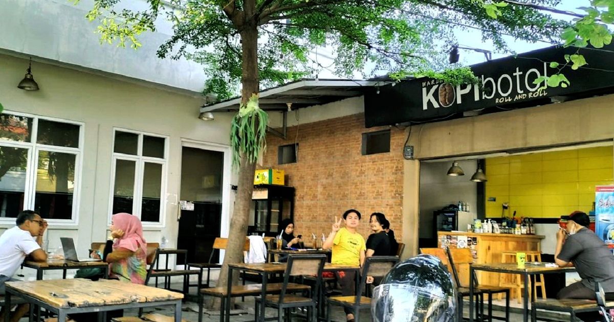 Virgin Bayleys dan Virgin Apple Mojito Di Warung Kopi Botol