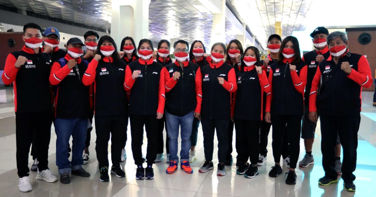 Tim Piala Thomas Dan Uber Indonesia Bertolak Ke Bangkok