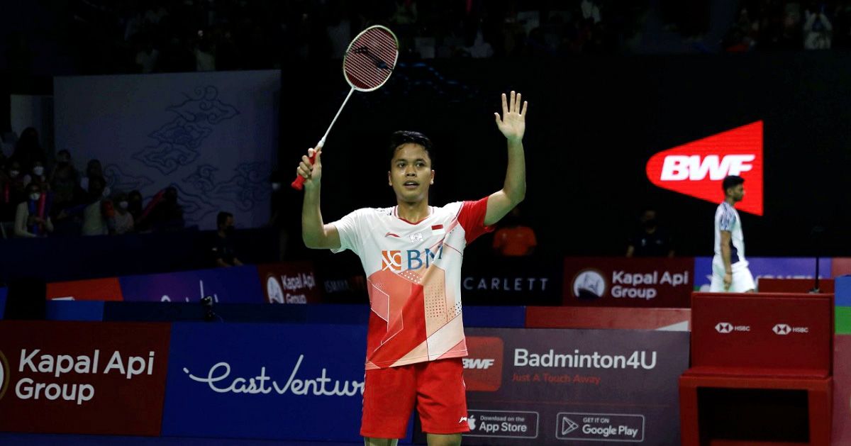 East Ventures Indonesia Open Ginting Melaju Ke Babak 8 Besar