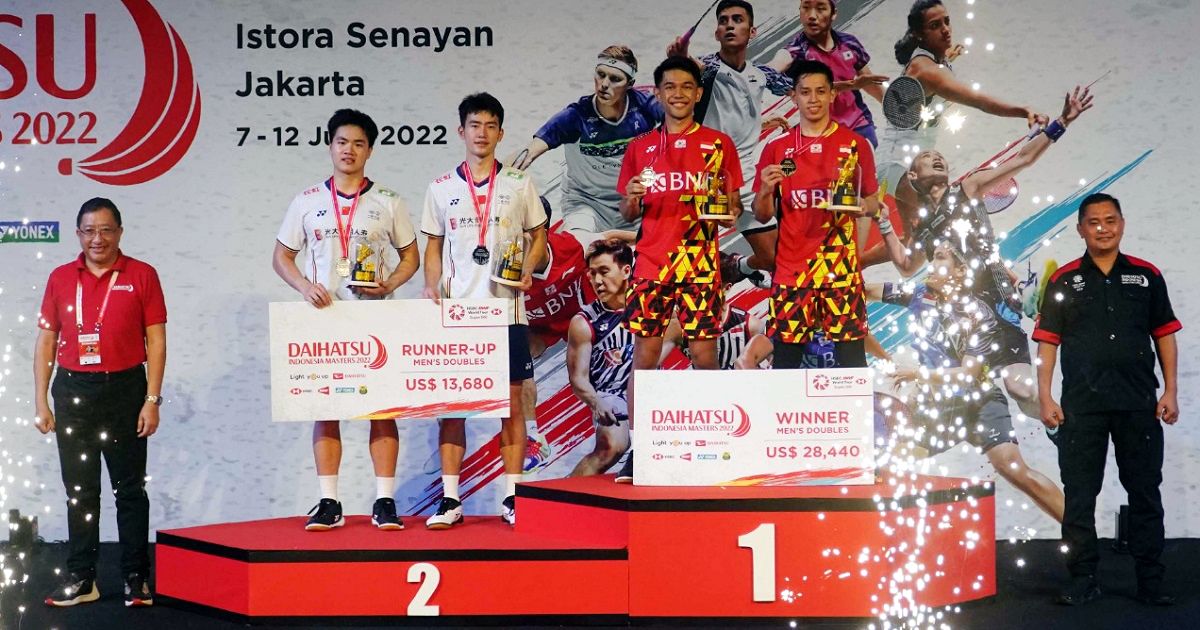 Fajar/Rian Raih Supremasi Tertinggi Di Istora Senayan