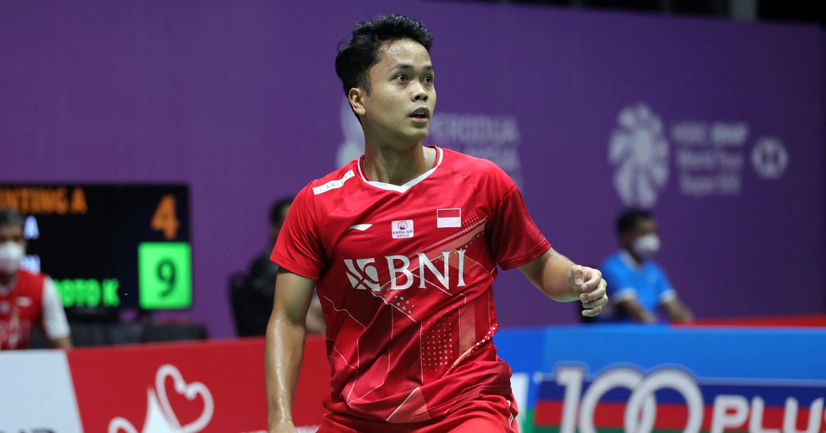 Malaysia Masters 2022 : Ginting Dipaksa Kerja Keras