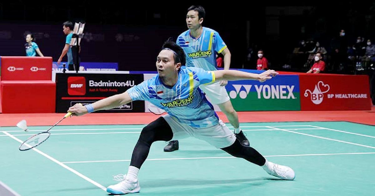 Tidak Mudah Hendra/Ahsan Lolos Semifinal Singapore Open 2022