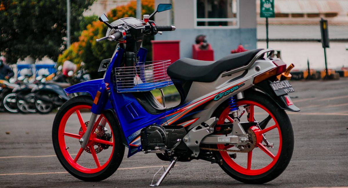 Suzuki Crystal Wong Solo, Motor Keren Gaya Modif Tahun 90an