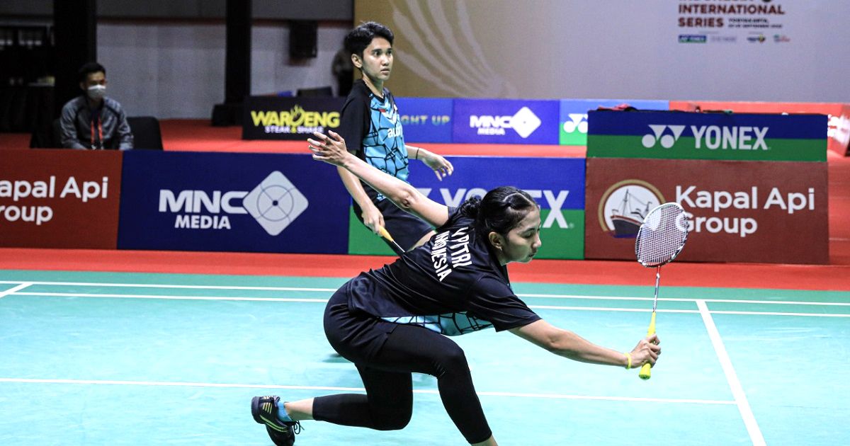 Berkat Pantang Menyerah, Ririn/Virni Naik Podium Juara