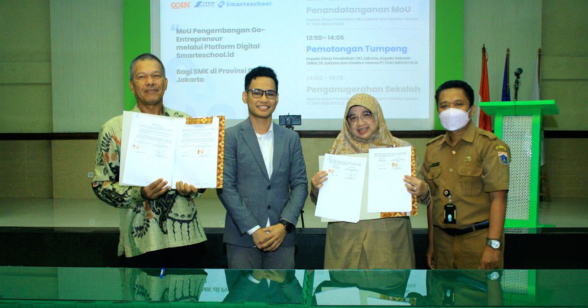 Dinas Pendidikan DKI Jakarta Kerjasama Dengan SMARTESCHOOL
