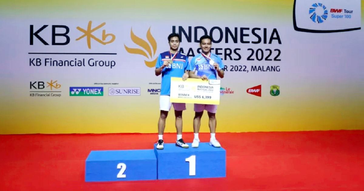 Pasangan Rahmat/Pramudya Raih Dua Gelar Di Malang