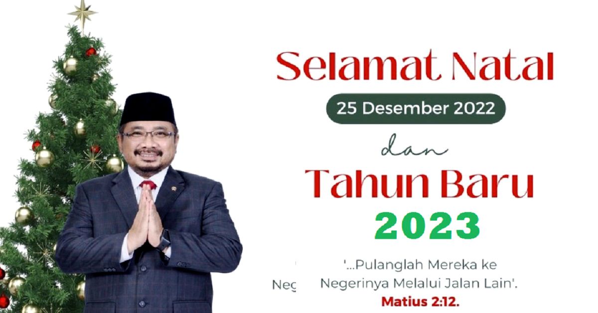 Selamat Hari Natal 2022, Terus Tebar Nilai Kebaikan