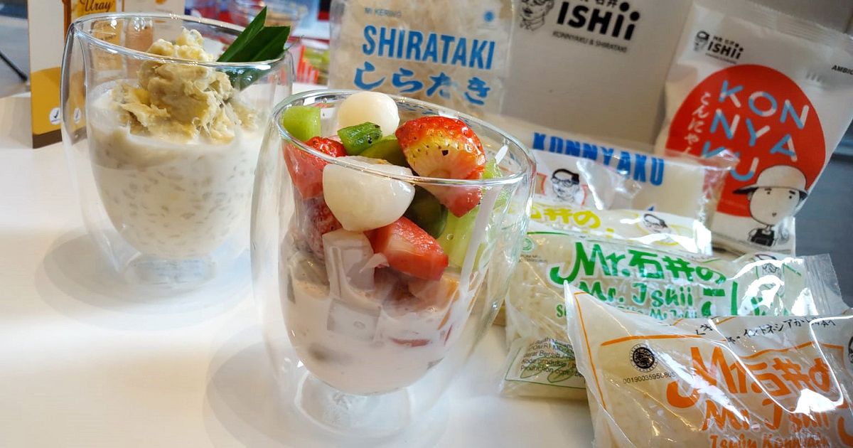 Segarnya Konnyaku Fruit Honey Salad ala Chef Ganteng Aaron Laksana