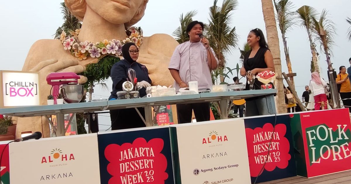 Jakarta Dessert Week 2023 Usung Folklore, Menu Nusantara Jadi Andalan
