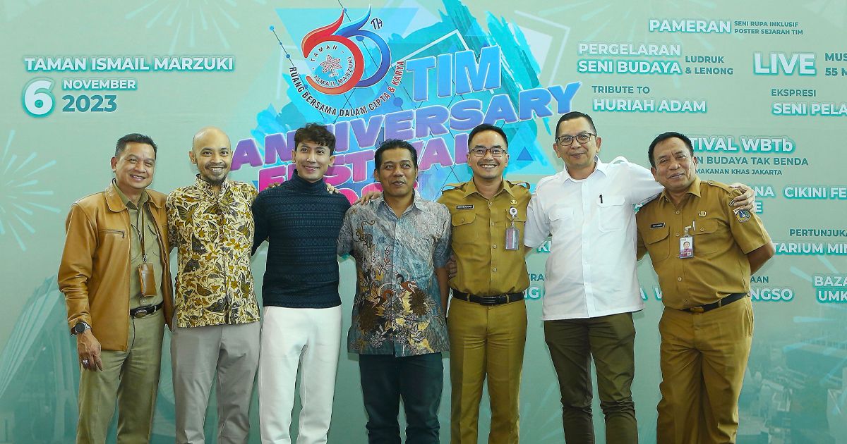 HUT ke 55 TIM Gelar Pesta Seni Hingga Bagi-bagi Makanan Gratis!