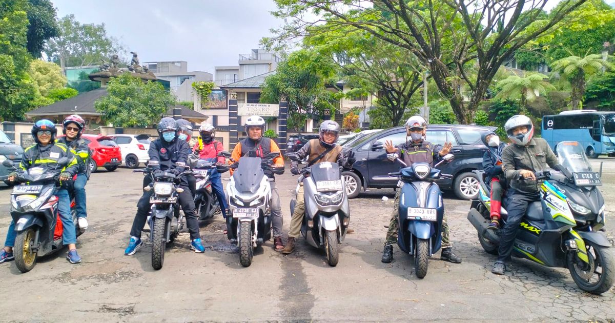 Komunitas PGTT Tutup Tahun 2023 Touring Ke Villa Tjokro