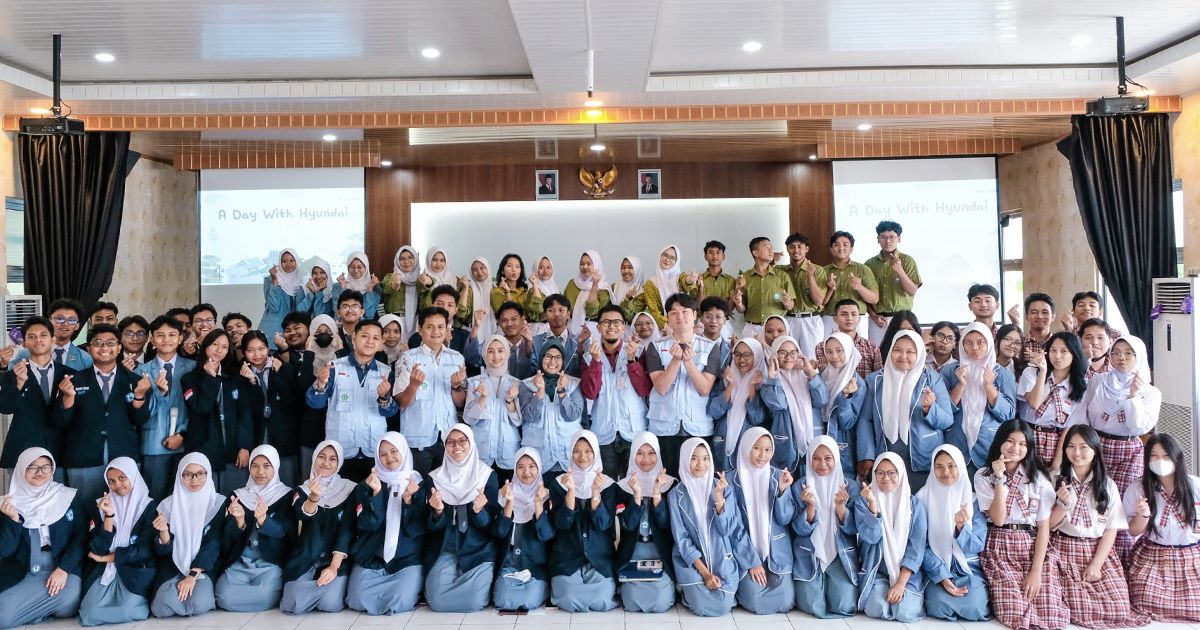 Hyundai Ajak Siswa SMA Kenal Budaya Korea Lewat Program “A Day With Hyundai”