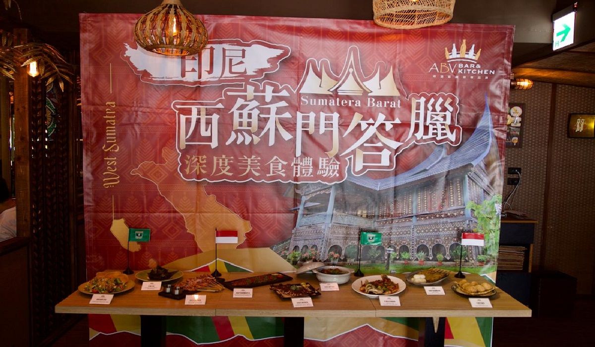Cita Rasa Minang Sambangi Taipei, ABV Bar & Kitchen Sajikan Menu Sumatra Barat hingga Agustus