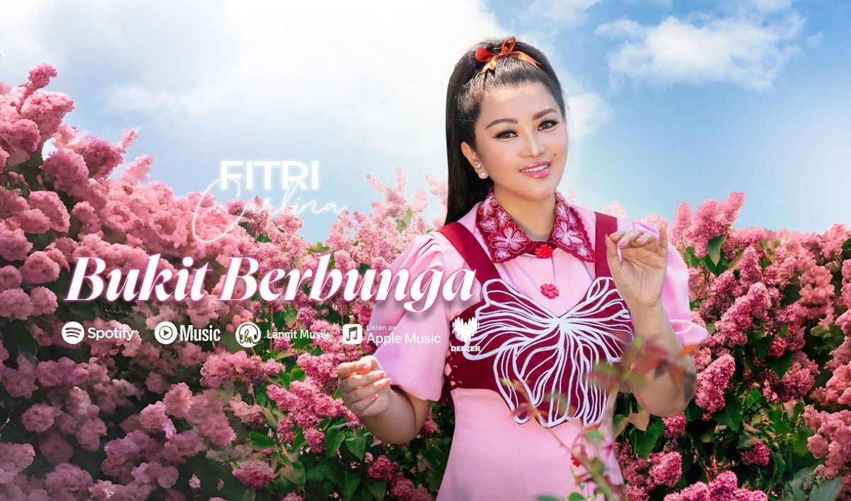 Fitri Carlina Hadirkan Nuansa Dangdut Romantis dalam Bukit Berbunga, Lagu Pop 80-an yang Dipopulerkan Kembali