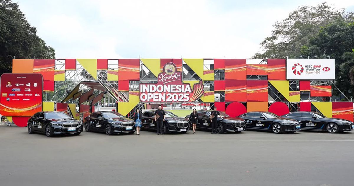 BMW Indonesia Dukung PBSI di Indonesia Open 2025, Hadirkan Armada Mobilitas Premium