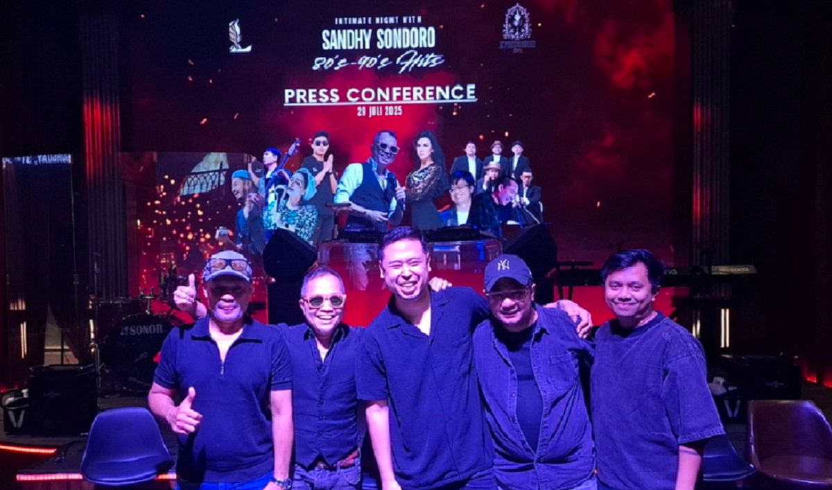 Sandhy Sondoro Akan Hadirkan Intimate Night Bernuansa 80–90-an di Lufre Jakarta