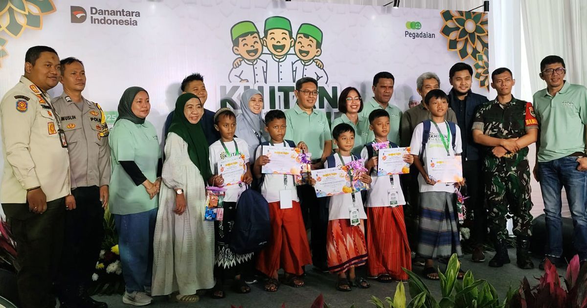 Khitan Massal Gratis, 150 Anak Jabodetabek Ikuti Program Sosial PT Pegadaian