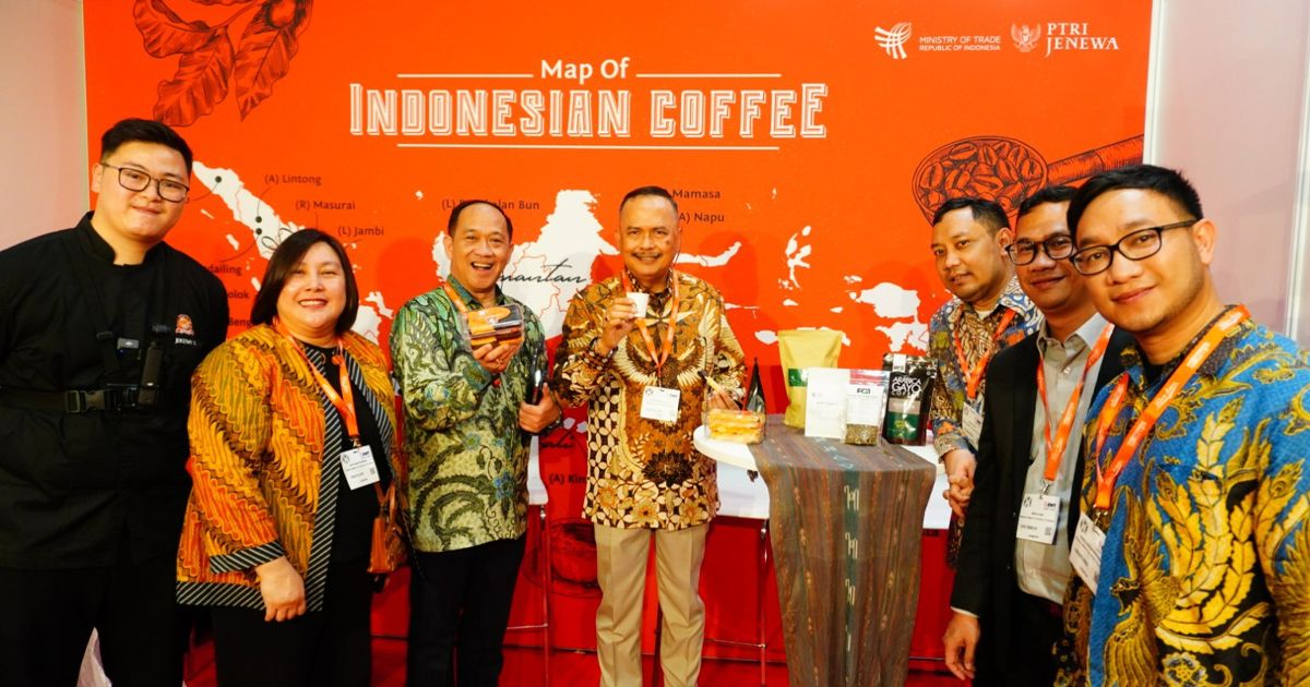 Kopi Nusantara Catat Transaksi Rp123 Miliar di World of Coffee 2025 Jenewa