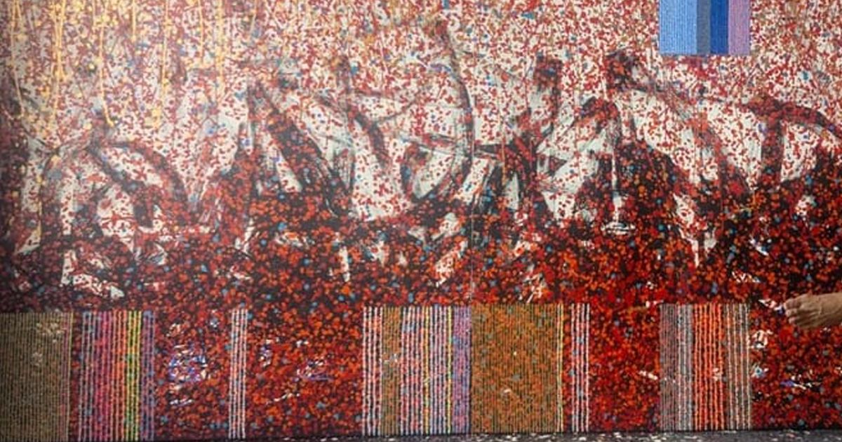 Suara Batin dari Atas Awan, Seni Abstrak sebagai Ruang Refleksi di Tengah Dunia yang Rapuh