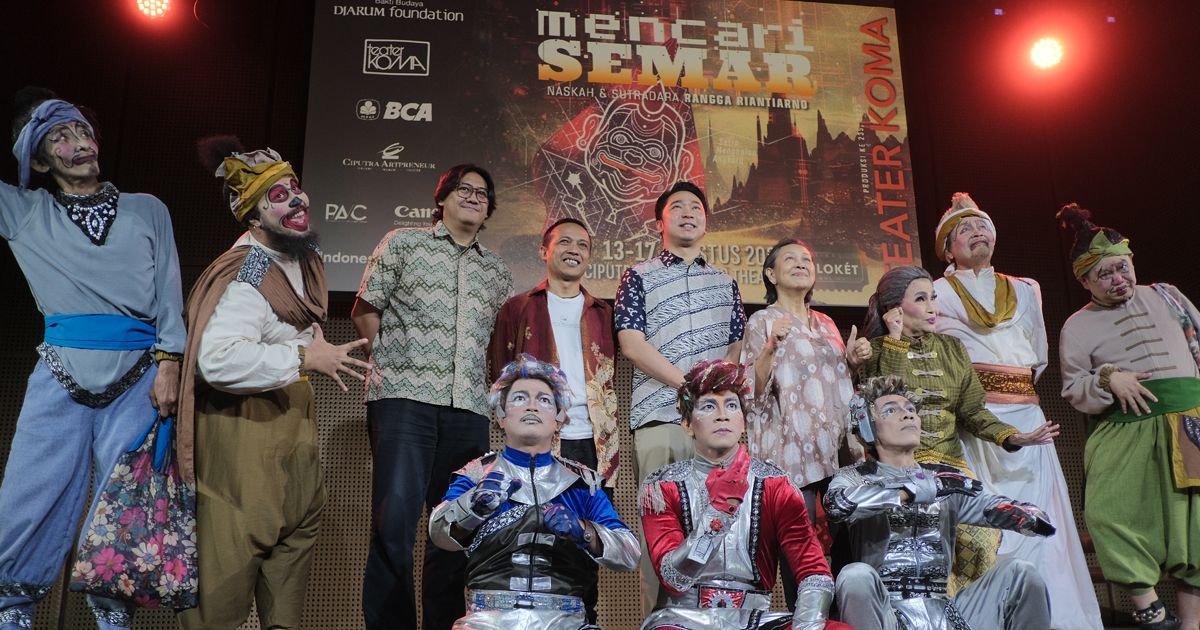 Teater Koma Rayakan 48 Tahun dengan Pementasan “Mencari Semar”, Kolaborasi Mitologi Jawa dan Imajinasi Futuristik