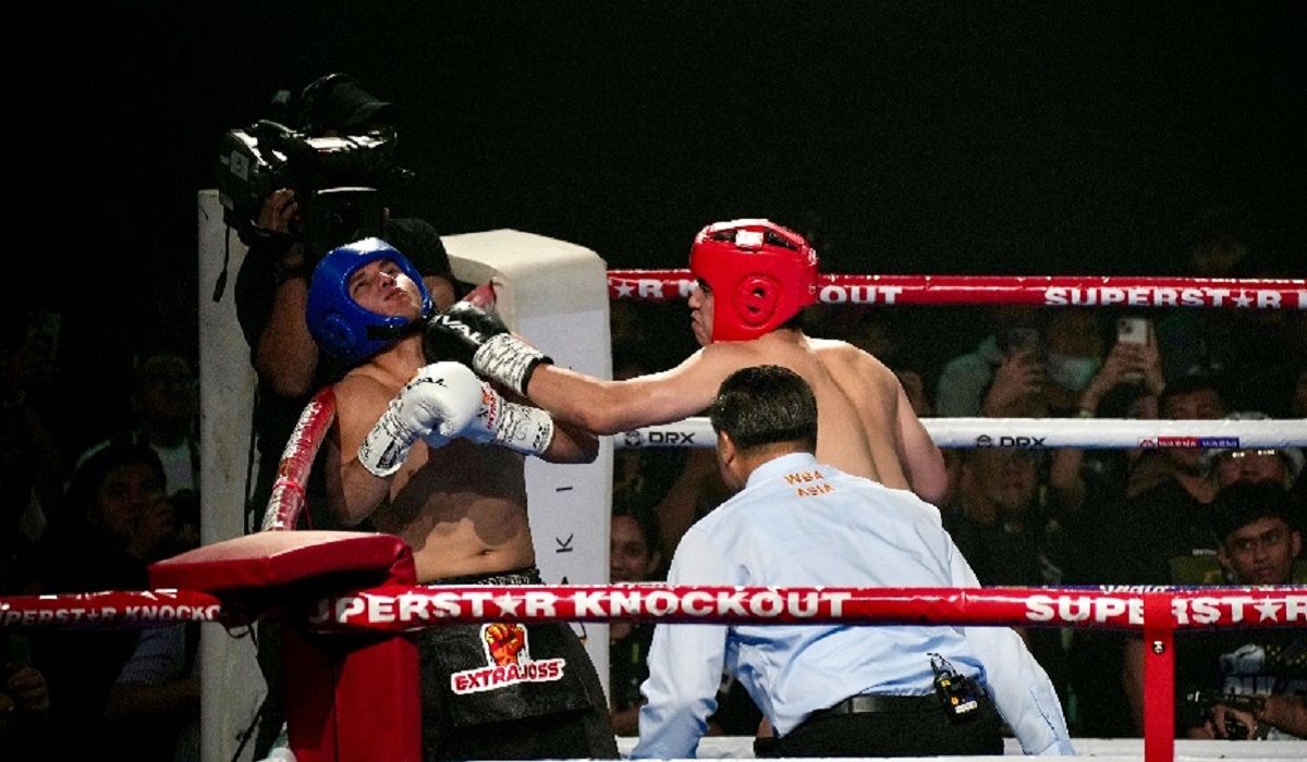 El Rumi Menang TKO Ronde Pertama, Jadi “King of the Ring” di Superstar Knockout Vol.3