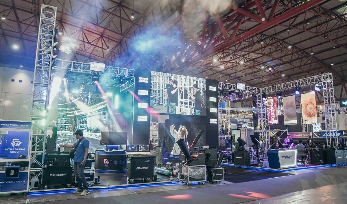 Mitra Visual Group Hadir di Jakarta Music Expo 2025, Tampilkan Inovasi Audiovisual dan Laser Show