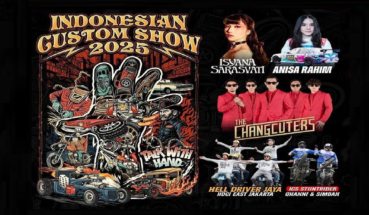 Indonesian Custom Show 2025 di Jogja, Pesta Custom Car & Bike, Musik, dan Aksi Ekstrem