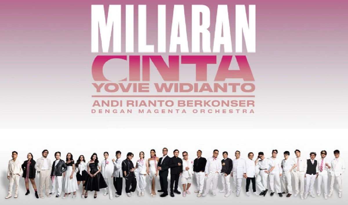 Konser Miliaran Cinta Yovie Widianto & Andi Rianto Hadirkan Perayaan Musik di JCC
