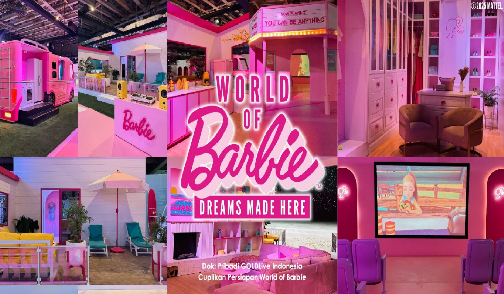 World of Barbie Jakarta 2025, Pesta Visual yang Siap Bikin Kota Rame