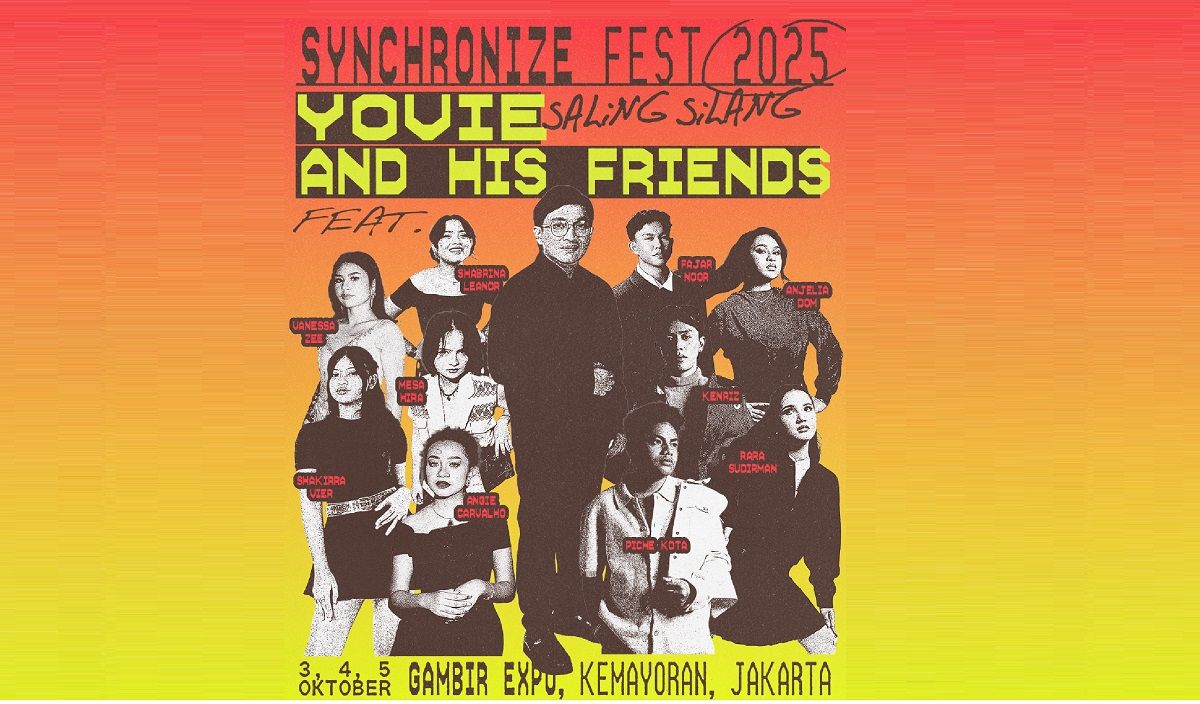 Yovie and His Friends Gabung Lineup Synchronize Fest 2025