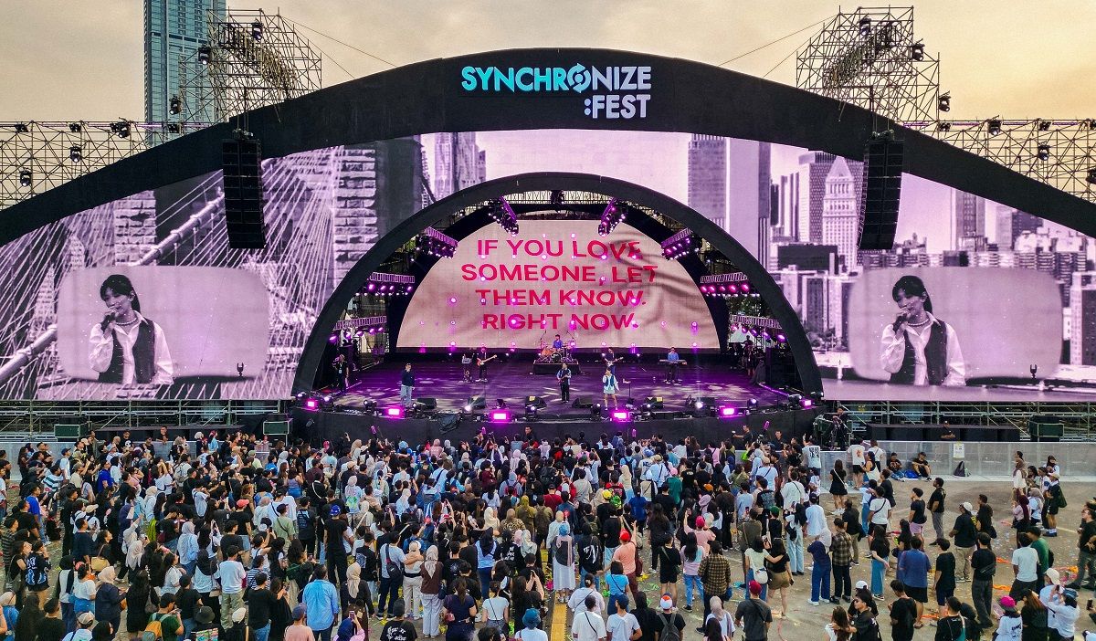 Synchronize Fest 2025 Resmi Dimulai, Satu Dekade Perayaan Musik dan Seni Indonesia