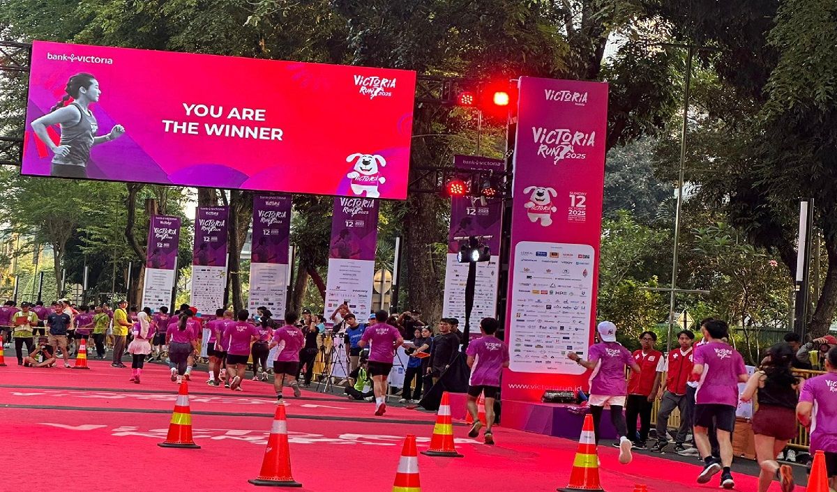 Victoria Run 2025 Hadir di GBK Rayakan 31 Tahun Bank Victoria