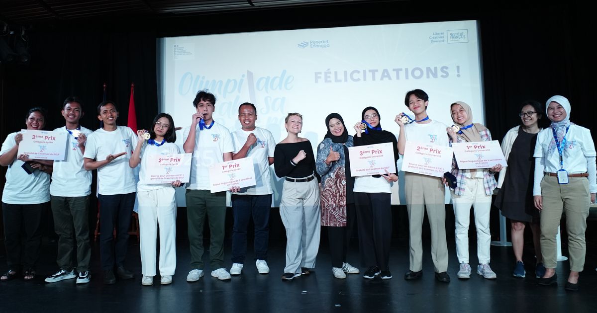 Final Olimpiade Bahasa Prancis 2025 di Jakarta, Ini Daftar Pemenangnya