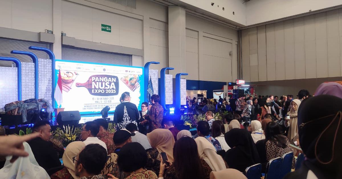 186 Tenant Ramaikan Pangan Nusa Expo 2025 di ICE BSD, Festival Kuliner Nusantara yang Bikin Lapar Mata
