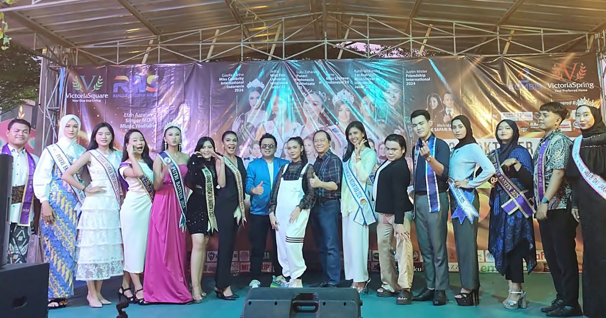 Efah Aaralyn dan Karen Nijsen Meriahkan Safari Bazaar ke-15 Bersama Beauty Pageant dan UMKM