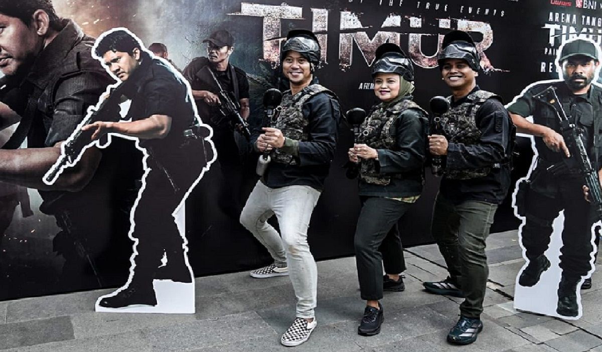 Arena Tangkas Timur, Sensasi Film Laga Jadi Game Nyata