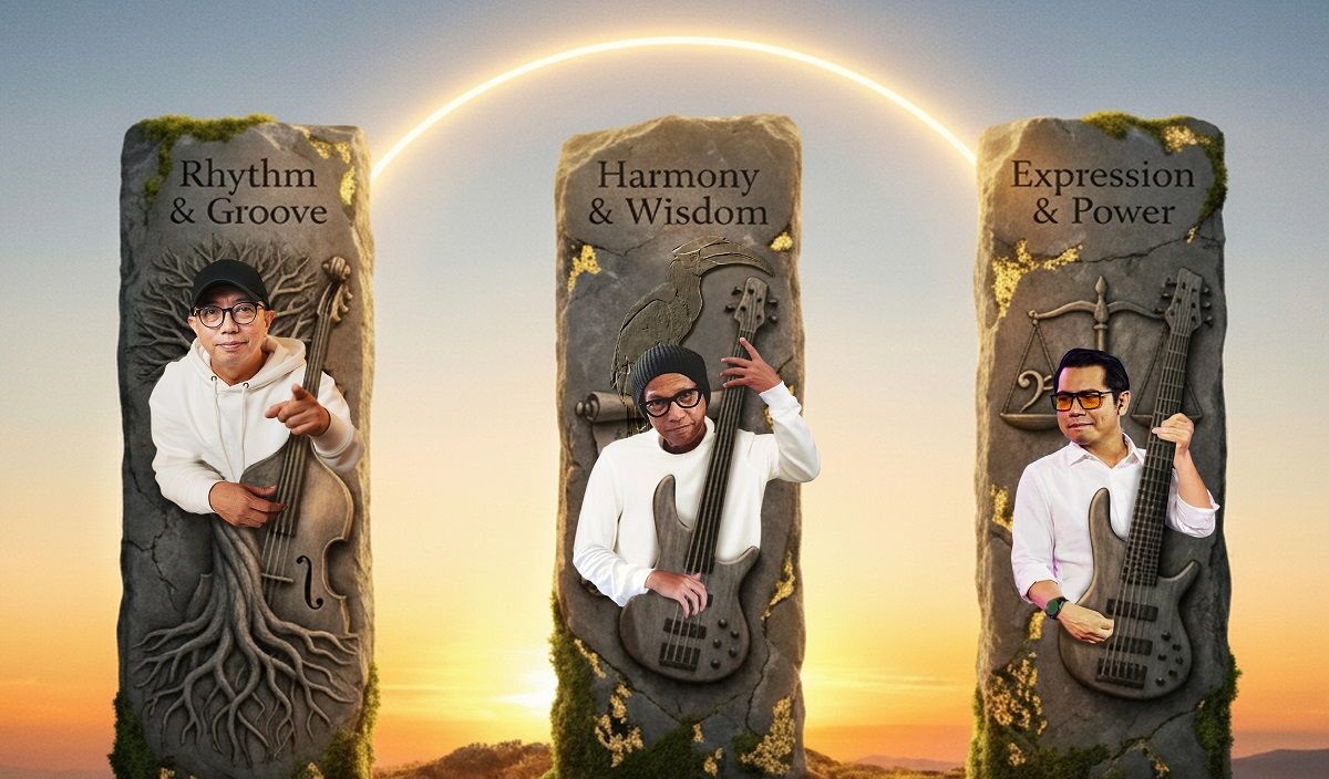 BASS3 Reuni, Tiga Bassist Rilis Single Rimba Terakhir