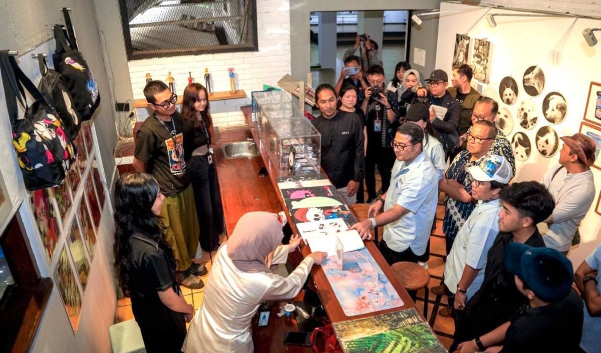 Menekraf Optimalkan Pasar Kreatif Bandung untuk UMKM