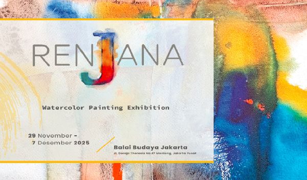 Pameran Renjana, Ketika Tujuh Pelukis Cat Air Menemukan Bahasa Jiwa di Balai Budaya