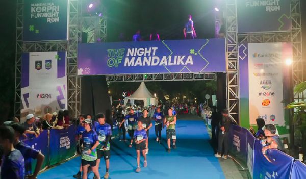 Mandalika Fun Night Run 2025 Gaet 7.500 Pelari