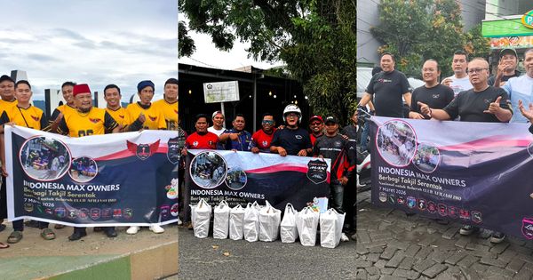 Indonesia Max Owners Bagikan Ribuan Takjil Serentak di 179 Klub Seluruh Indonesia