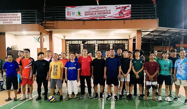 Semarak HUT ke-81 RI, Voli Fun Games Grand Permata Digelar